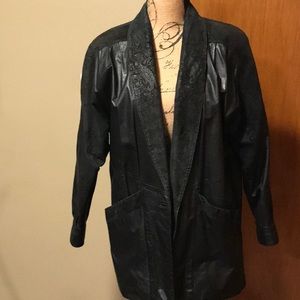 Pelle Studio Leather and Suede Jacket Size Small